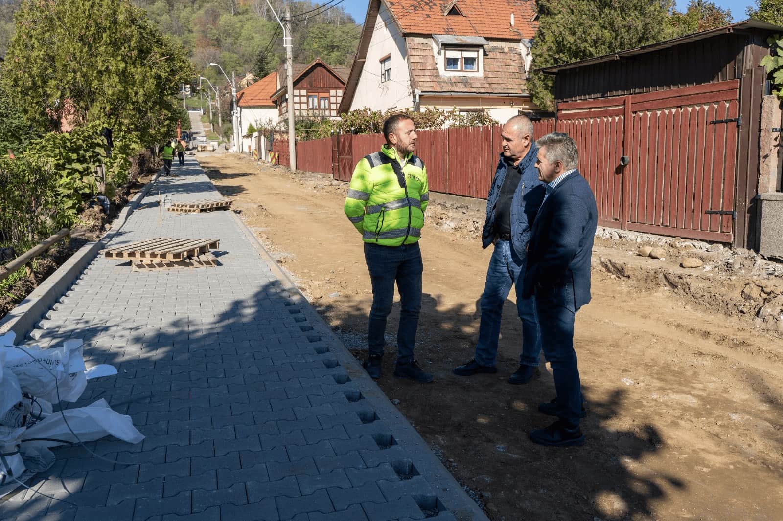 O stradă din cartierul Gura Câmpului din Mediaș va fi modernizată (foto, video)