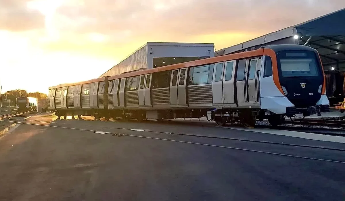 Un metrou nou nouț, botezat cu numele Sibiu. Vine din Brazilia (foto)