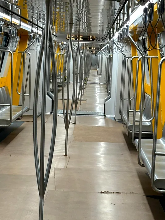 Un metrou nou nouț, botezat cu numele Sibiu. Vine din Brazilia (foto)