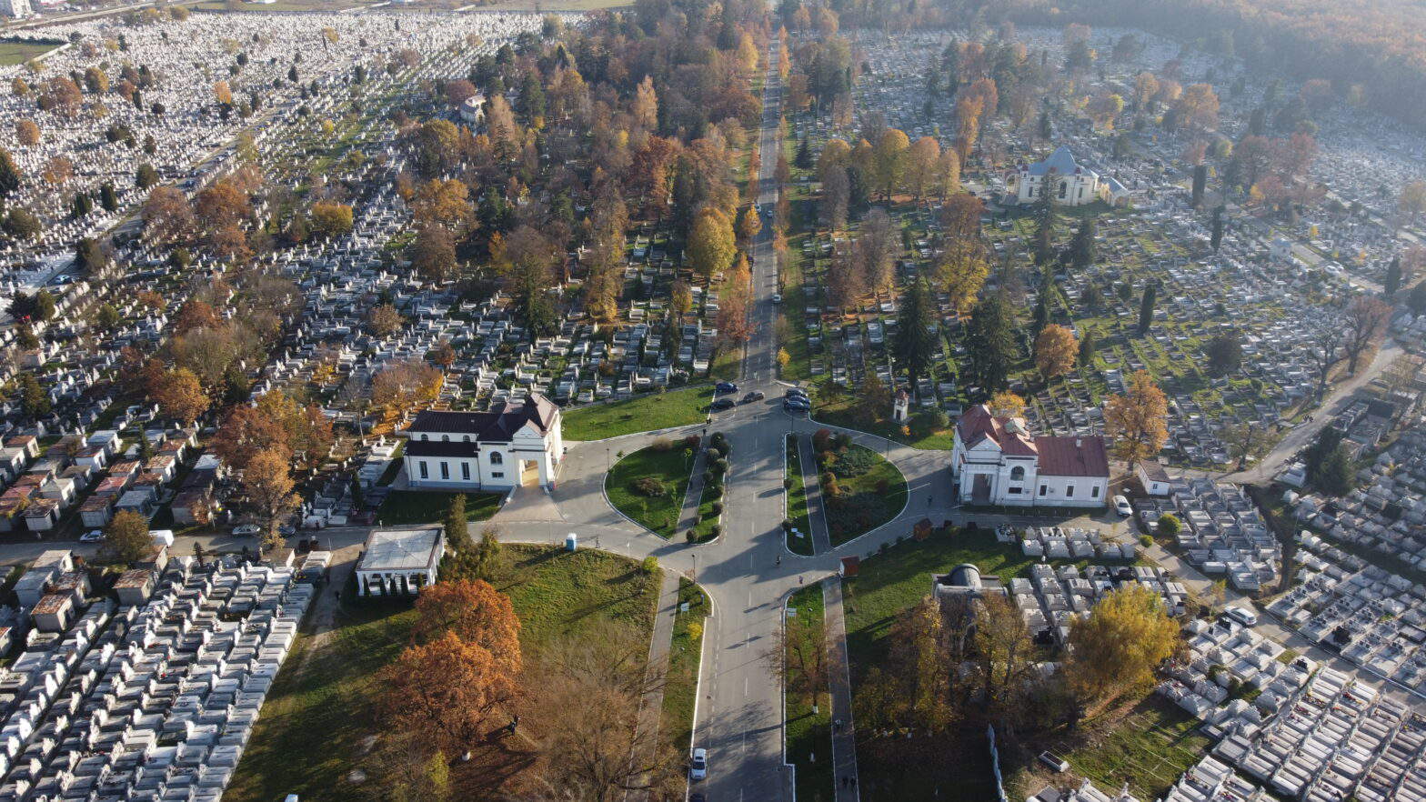 acces auto gratuit la cimitirul municipal din sibiu de ziua morților