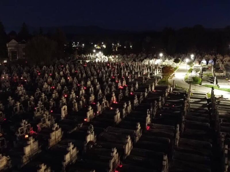 acces auto gratuit la cimitirul municipal din sibiu de ziua morților