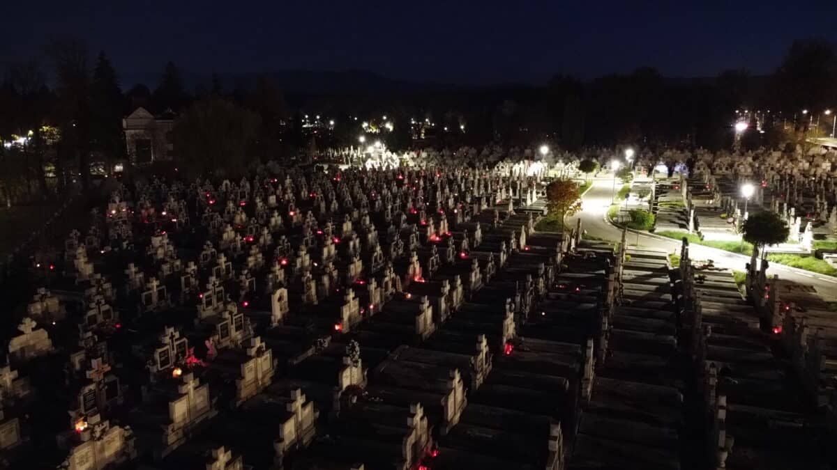 acces auto gratuit la cimitirul municipal din sibiu de ziua morților