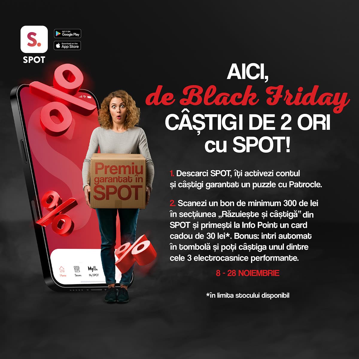 black friday la shopping city sibiu: reduceri și premii garantate