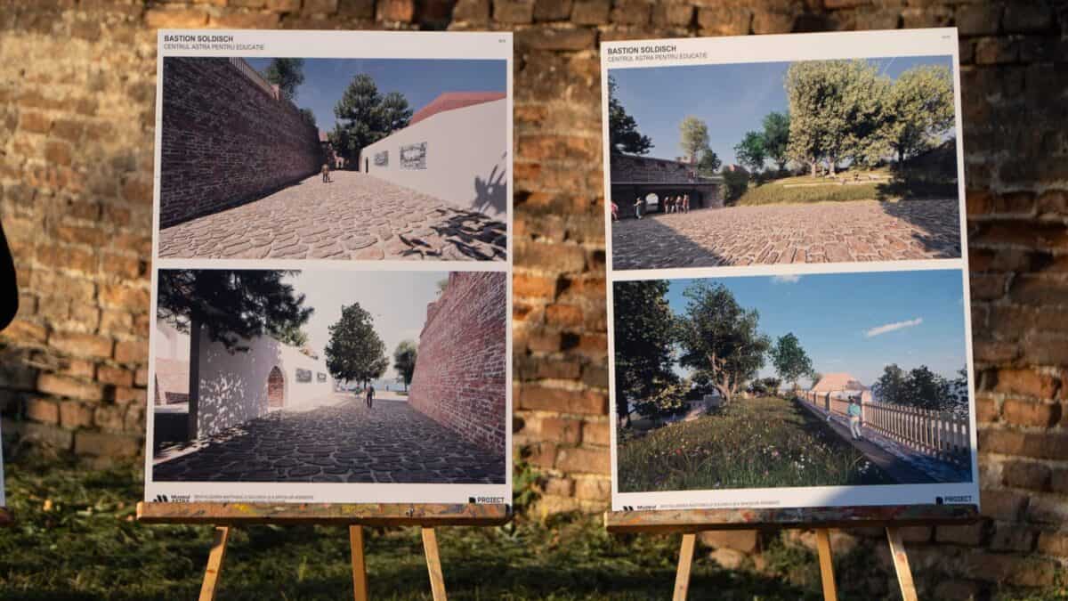 ziua porților deschise la bastionul soldisch. investiție de peste 2 milioane de euro pentru reabilitare(foto, video)