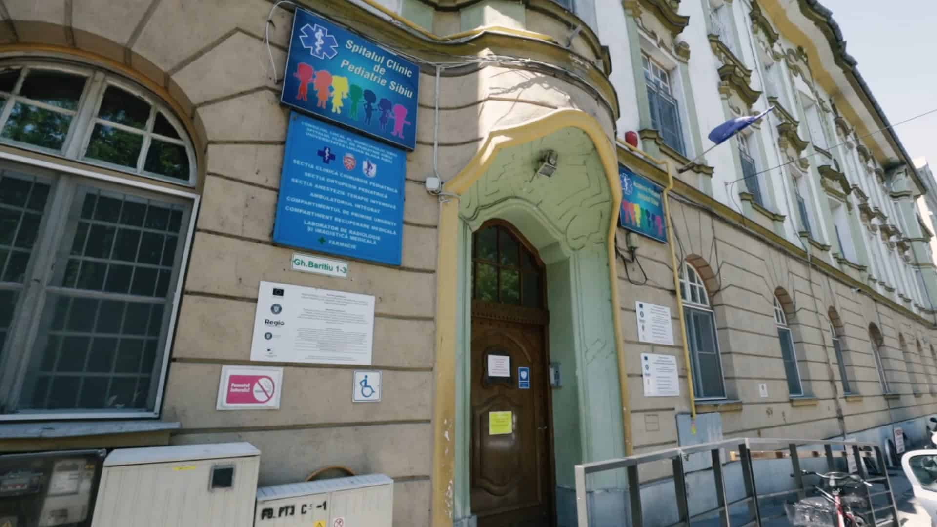 spitalul de pediatrie continuă să se extindă. se fac 3 săli de kinetoterapie și se cumpără și un aparat rmn