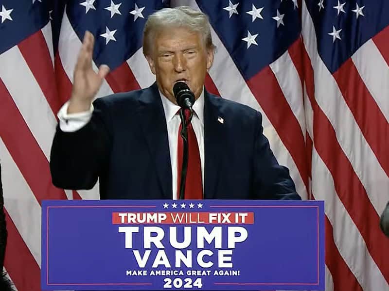 donald trump revendică victoria: “va fi epoca de aur a americii” (video)