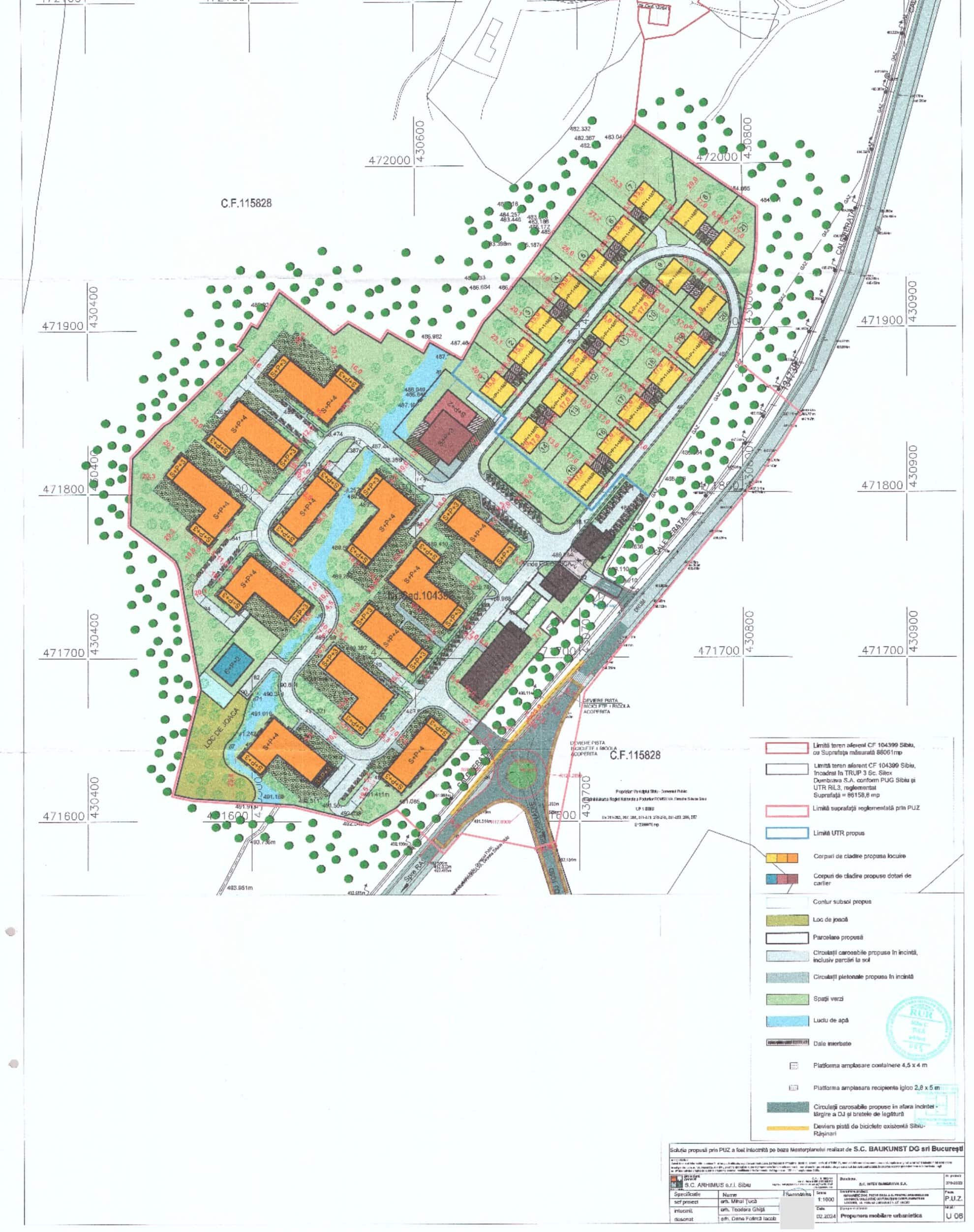 Proiect de regenerare urbană lângă Pădurea Dumbrava. Case, blocuri, grădiniță și un SPA pe locul unei foste fabrici