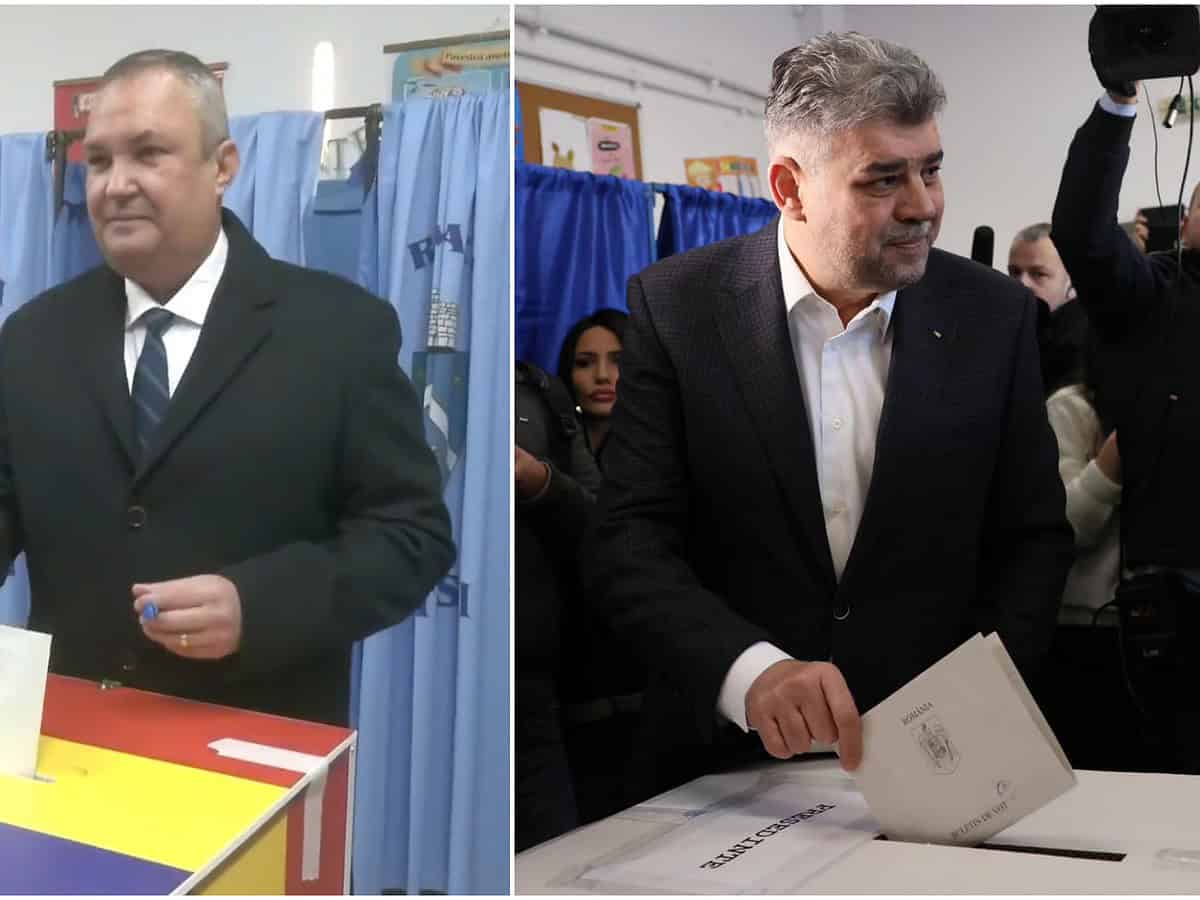 nicolae ciucă și marcel ciolacu au votat. declarațiile candidaților la președinția româniei