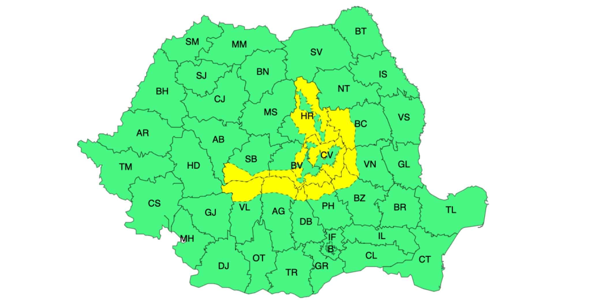 Anunț de ultimă oră al meteorologilor. Cum va fi vremea la Sibiu în weekendul alegerilor