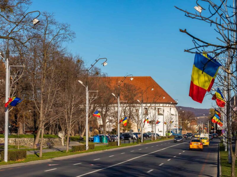 mii de drapele vor împânzi sibiul de ziua națională. vor flutura și pe 3 noi străzi din oraș