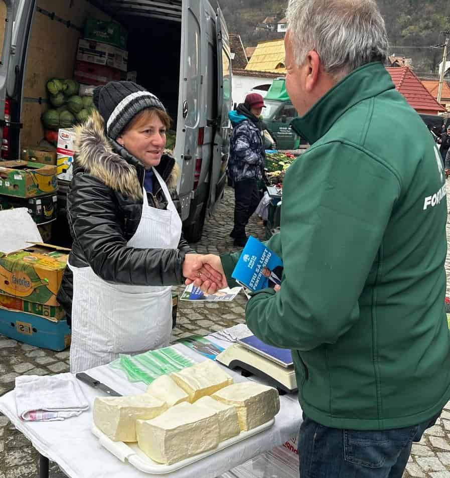 constantin șovăială (forța dreptei): „sibiul trebuie să-și susțină micii întreprinzători, producătorii locali, agricultorii, prin măsuri concrete și acces la finanțări”