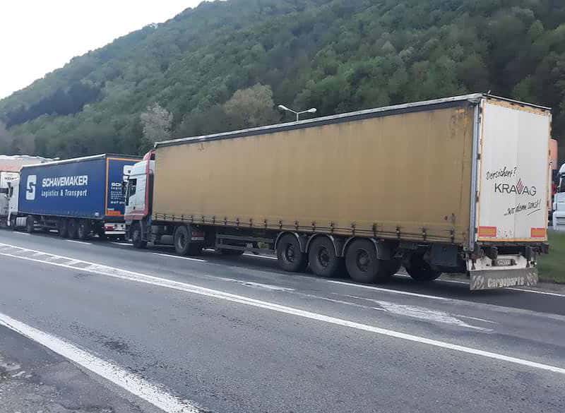 Restricții pentru TIR-uri pe Valea Oltului timp de 3 zile