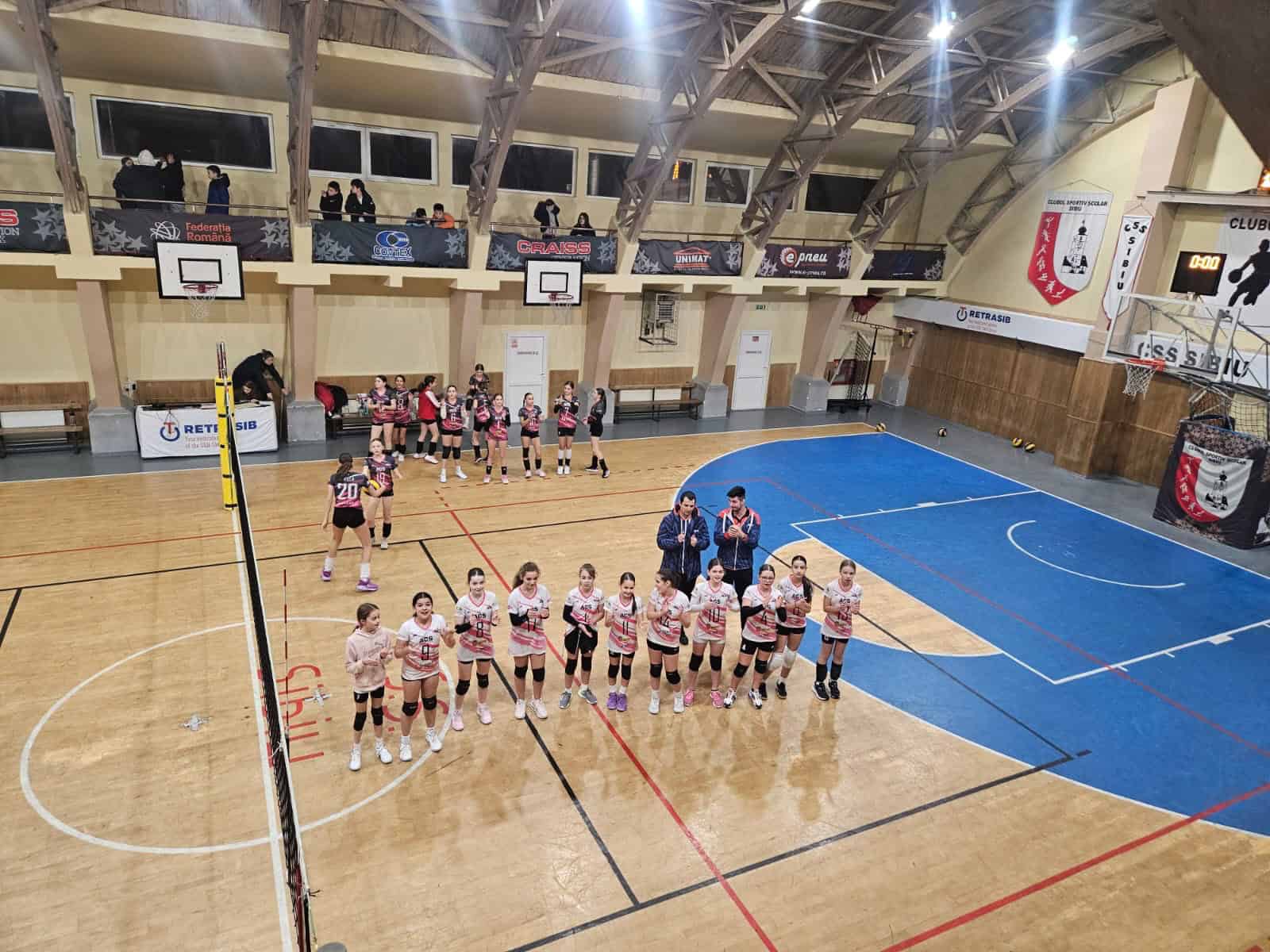 Champions Sibiu merge în semifinalele Campionatului Național U13 de volei