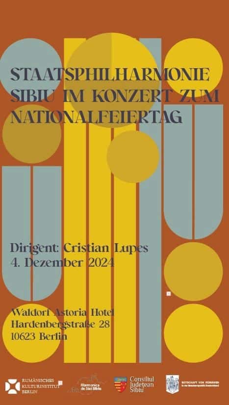 Concert susținut de un ansamblu de la Filarmonica Sibiu în Capitala Germaniei