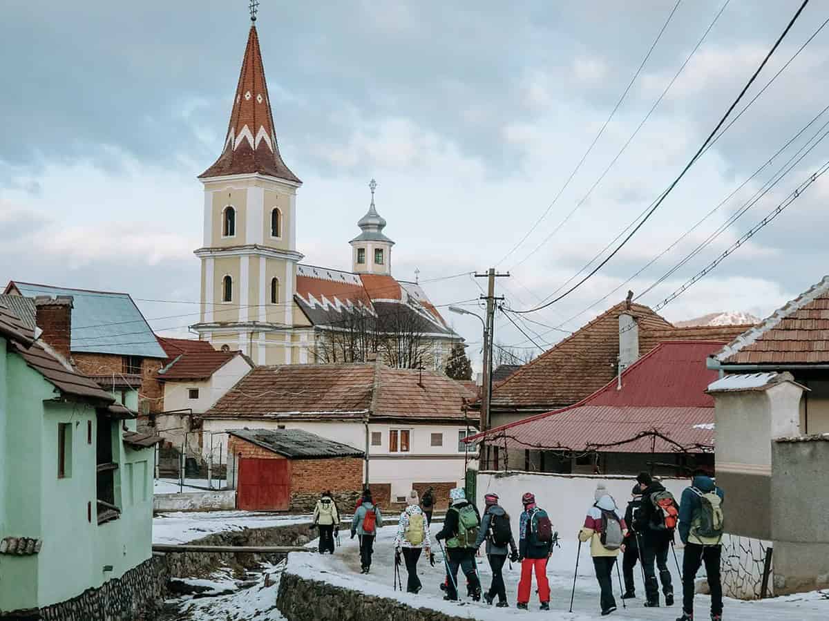 Cod galben de vânt puternic în 5 localități din județul Sibiu