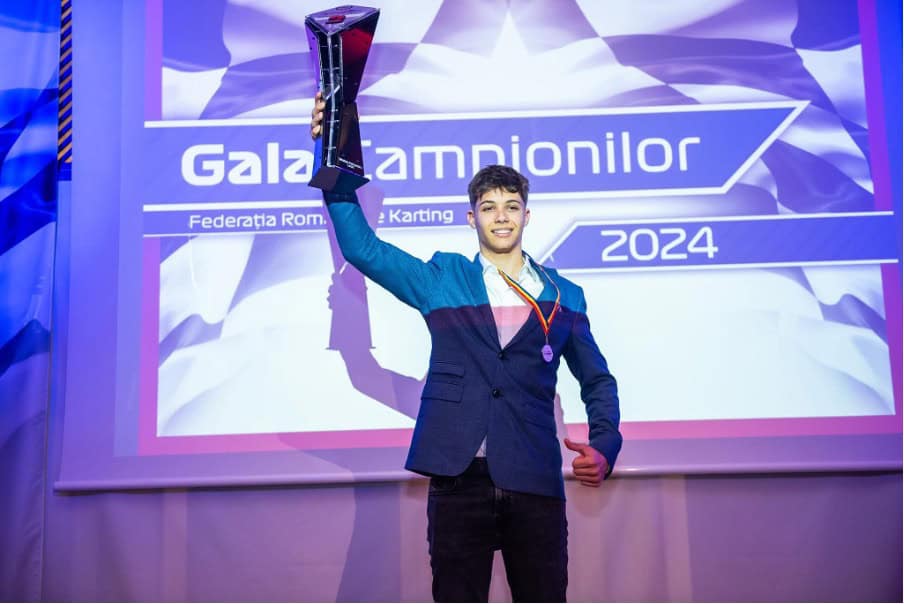 Alexandru Wolter: Retrospectiva unui sezon spectaculos în Campionatul Național de Karting 2024