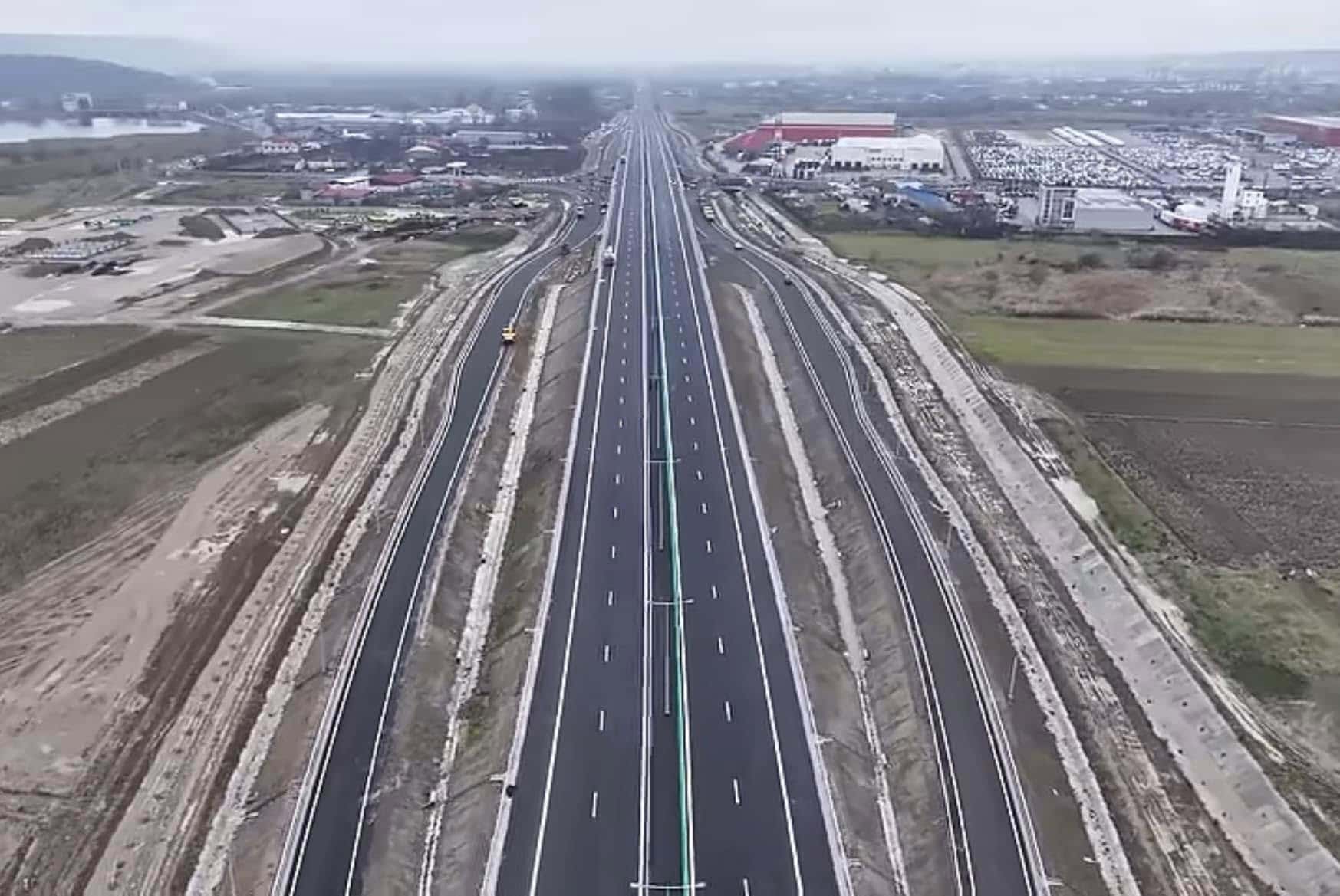 Se deschide încă un tronson din autostrada Sibiu - Pitești. Cu 8 luni mai devreme (foto)