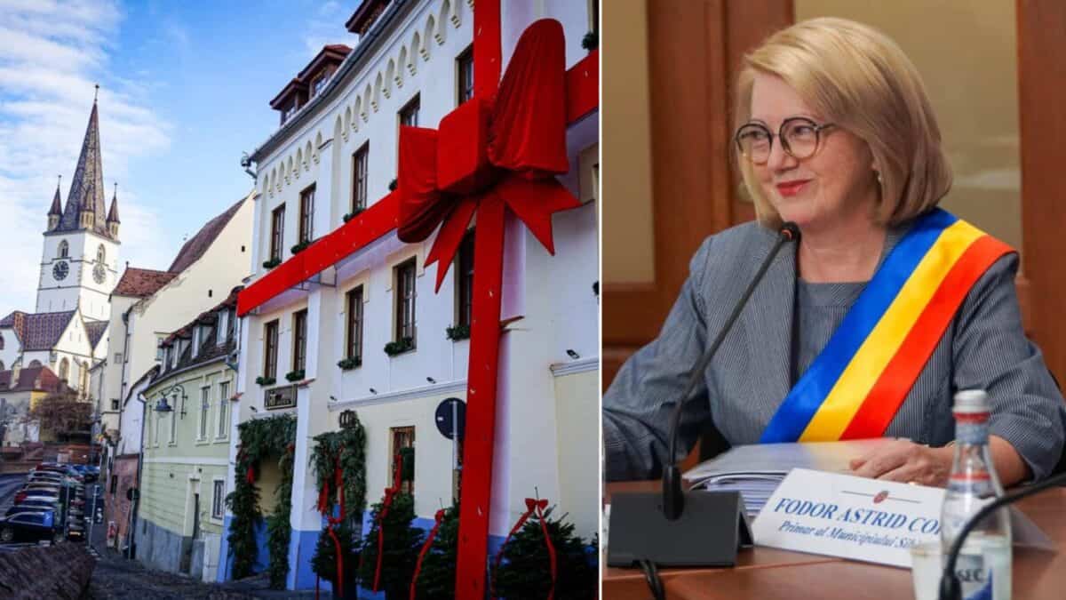 Sibienii, felicitați pentru decorarea orașului de Crăciun - Primăria invită oamenii să contribuie cu idei pentru 2025