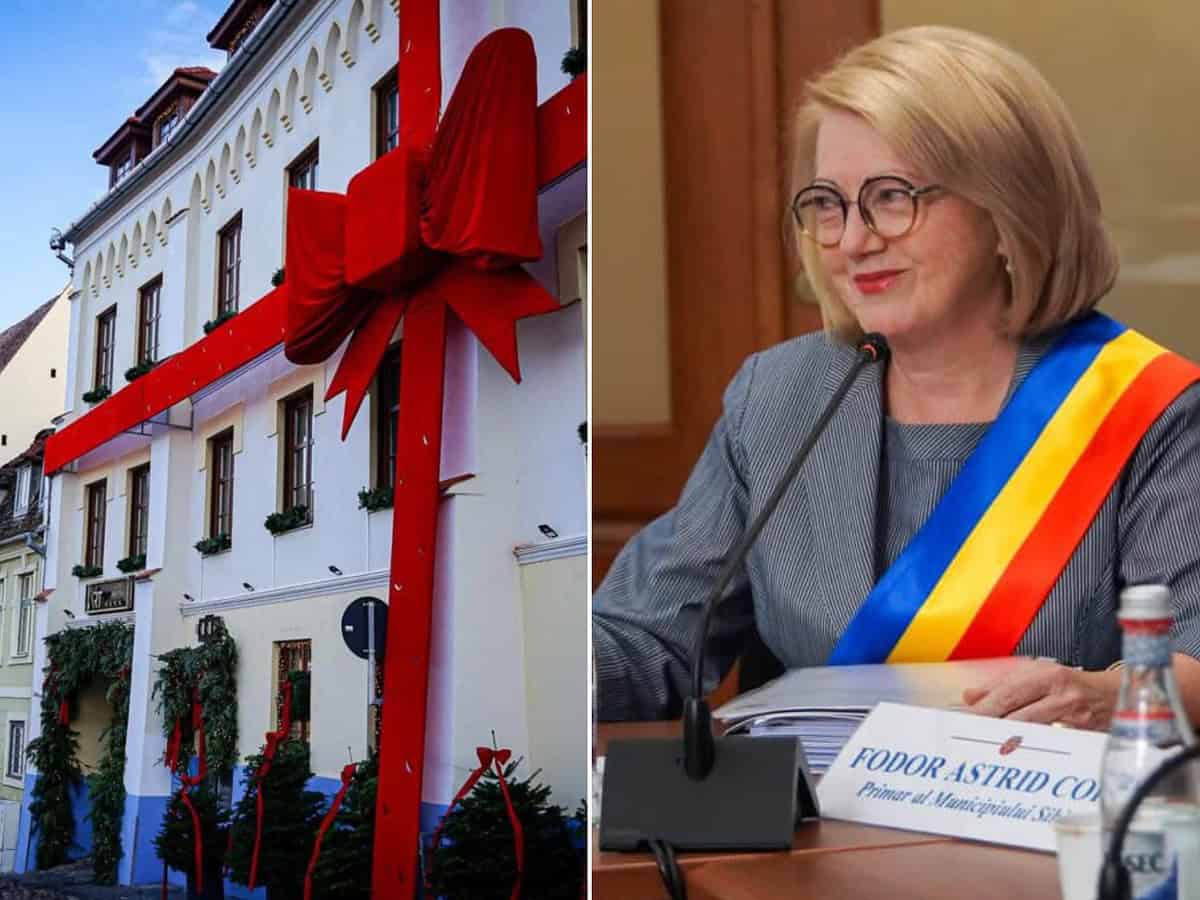 Sibienii, felicitați pentru decorarea orașului de Crăciun – Primăria invită oamenii să contribuie cu idei pentru 2025