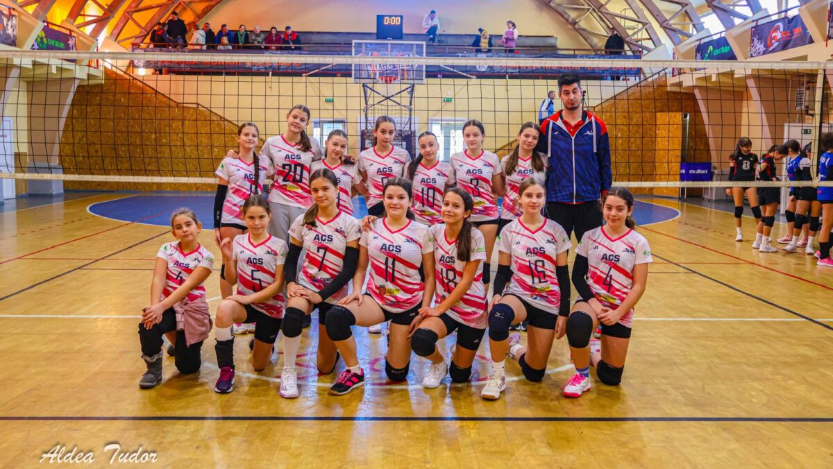 Champions Sibiu merge în semifinalele Campionatului Național U13 de volei