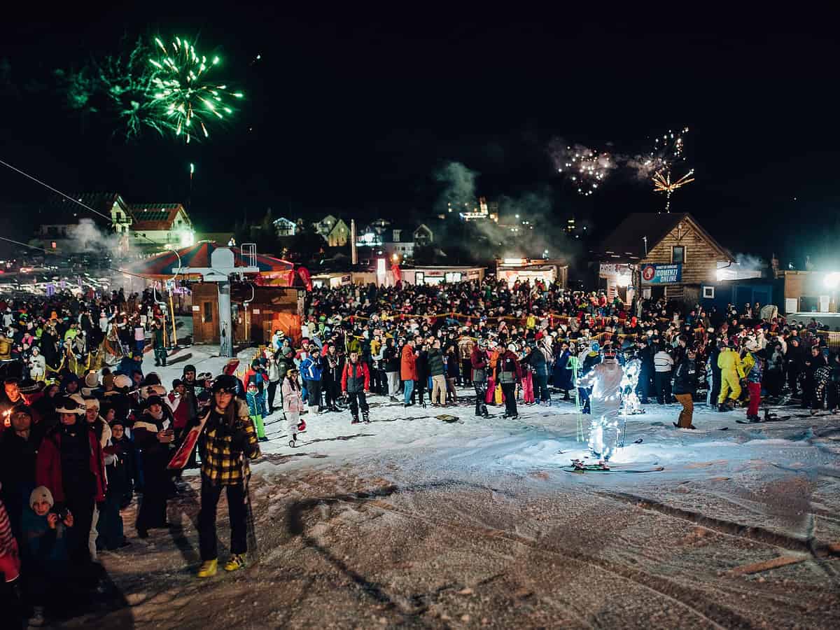 Revelion spectaculos la Păltiniș Arena. Se organizează și un concurs pentru micii schiori