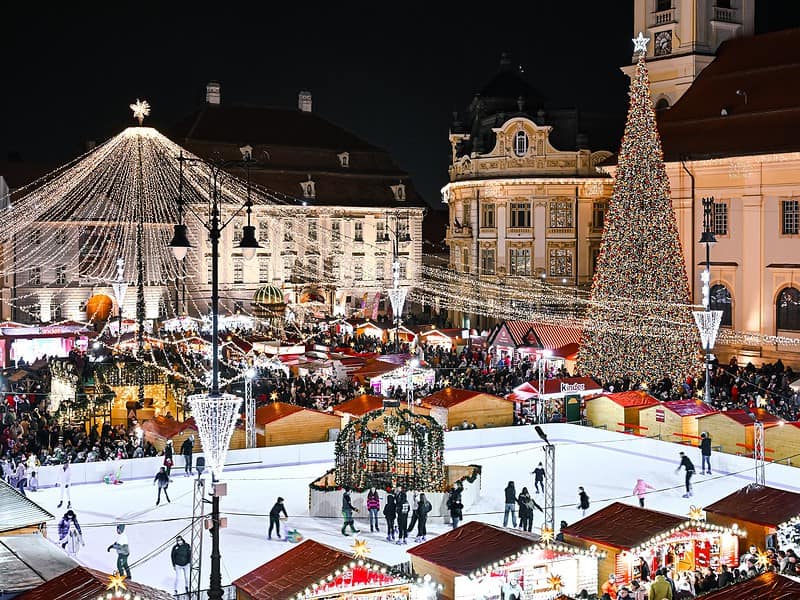 Târgul de Crăciun din Sibiu în topul căutărilor pe Google. Este înaintea celor din Viena și Craiova