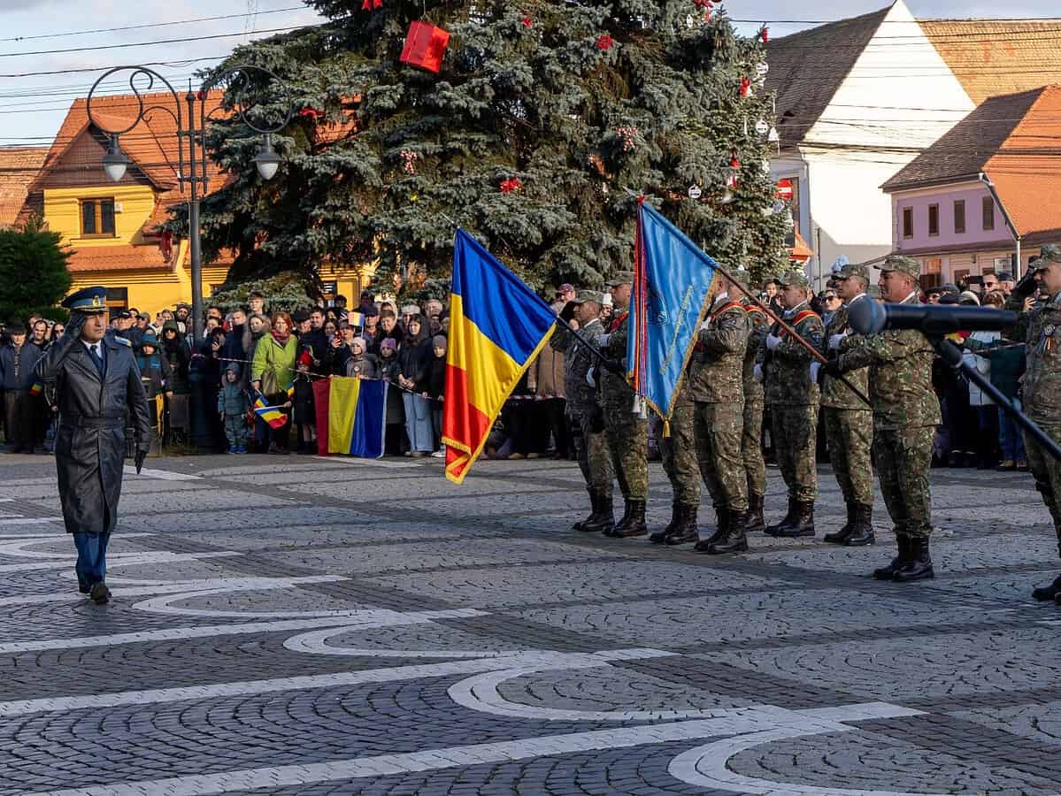 Ziua Națională a României la Mediaș: Peste 1.000 de oameni prezenți la evenimentele din centrul orașului (foto)