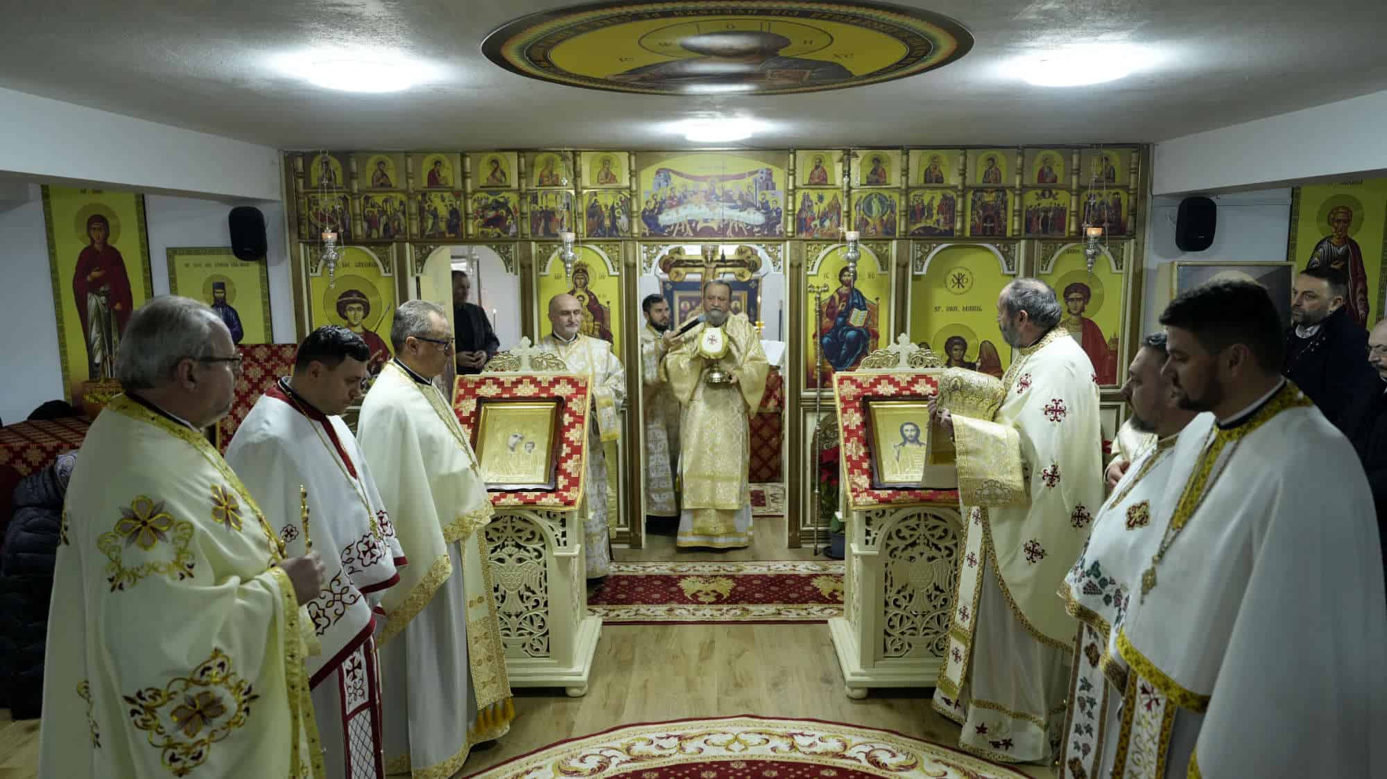 Liturghie arhierescă la Șelimbăr. Primarul Marius Grecu a primit Ordinul Ctitoricesc pentru laici de la Mitropolitul Ardealului (foto)