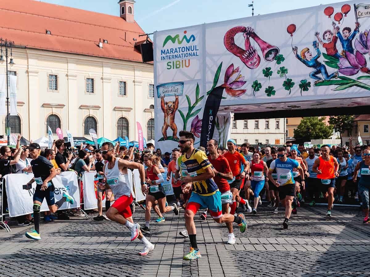 Au început înscrierile pentru Maratonul Internațional Sibiu 2025