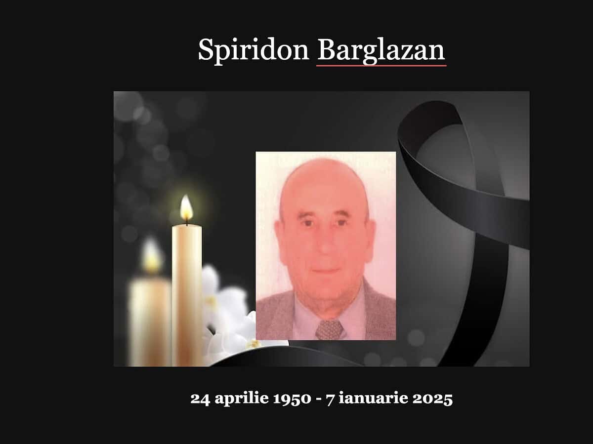 Decese: Spiridon Barglazan, 24 aprilie 1950 - 7 ianuarie 2025