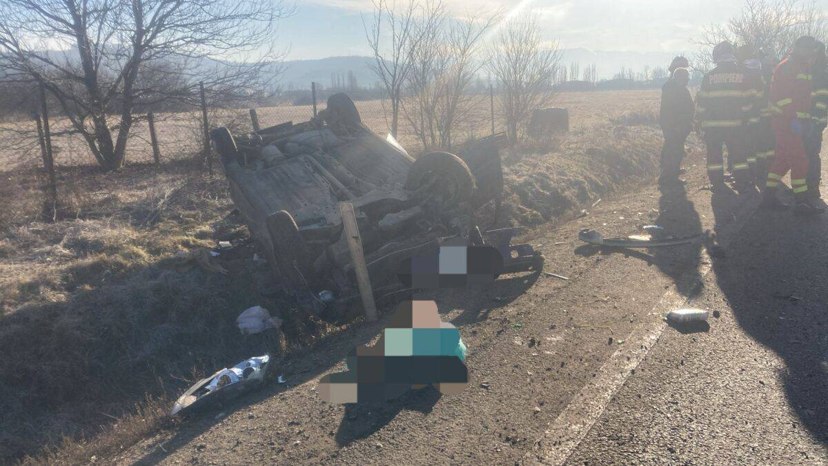 A murit una dintre victimele accidentului grav avut loc duminică între Sibiu și Șura Mare