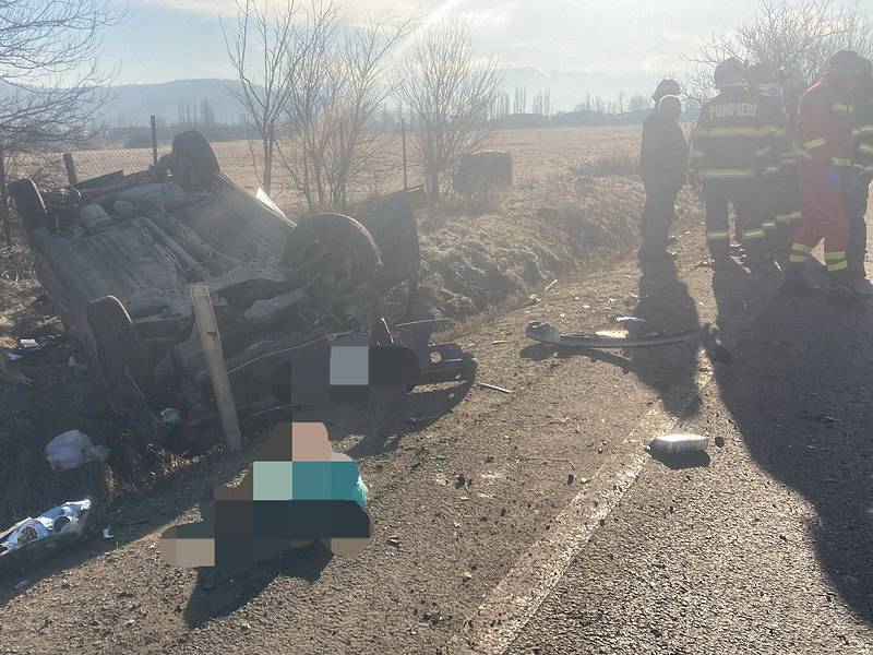 A murit una dintre victimele accidentului grav avut loc duminică între Sibiu și Șura Mare