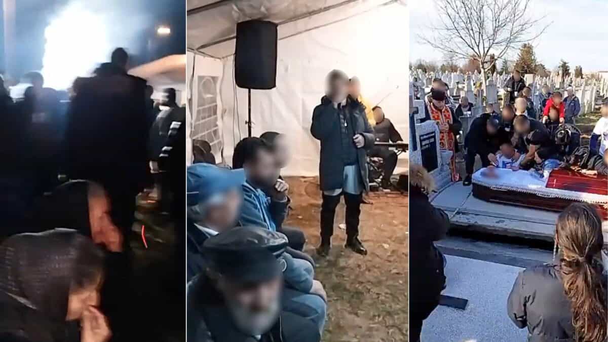 Priveghi și înmormântare cu lăutari în Turnișor. Locuitorii din zonă, exasperați: ”Autoritățile par incapabile” (video)