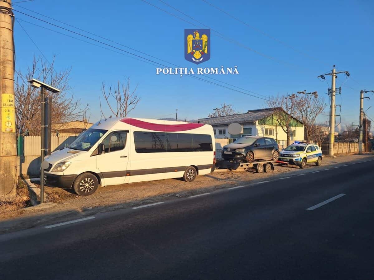 Bulgar dat în urmărire internațională, reținut de poliție în trafic pe DN7, Sibiu – Rm. Vâlcea