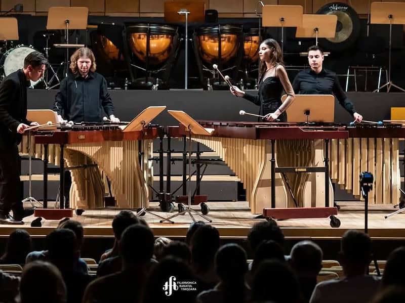 Wooden Echoes Ensemble vine la Filarmonica Sibiu pe 8 Martie pentru un recital de percuție