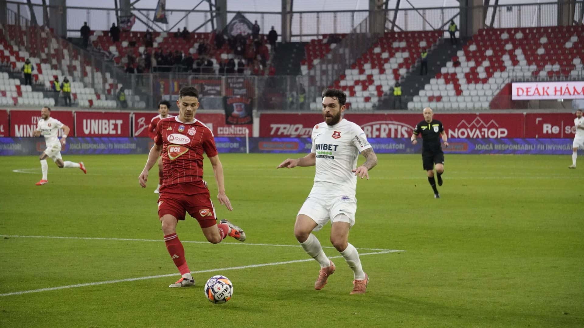 Victorie fabuloasă pentru FC Hermannstadt. Ianis Stoica, hat-trick cu Sepsi (video foto)