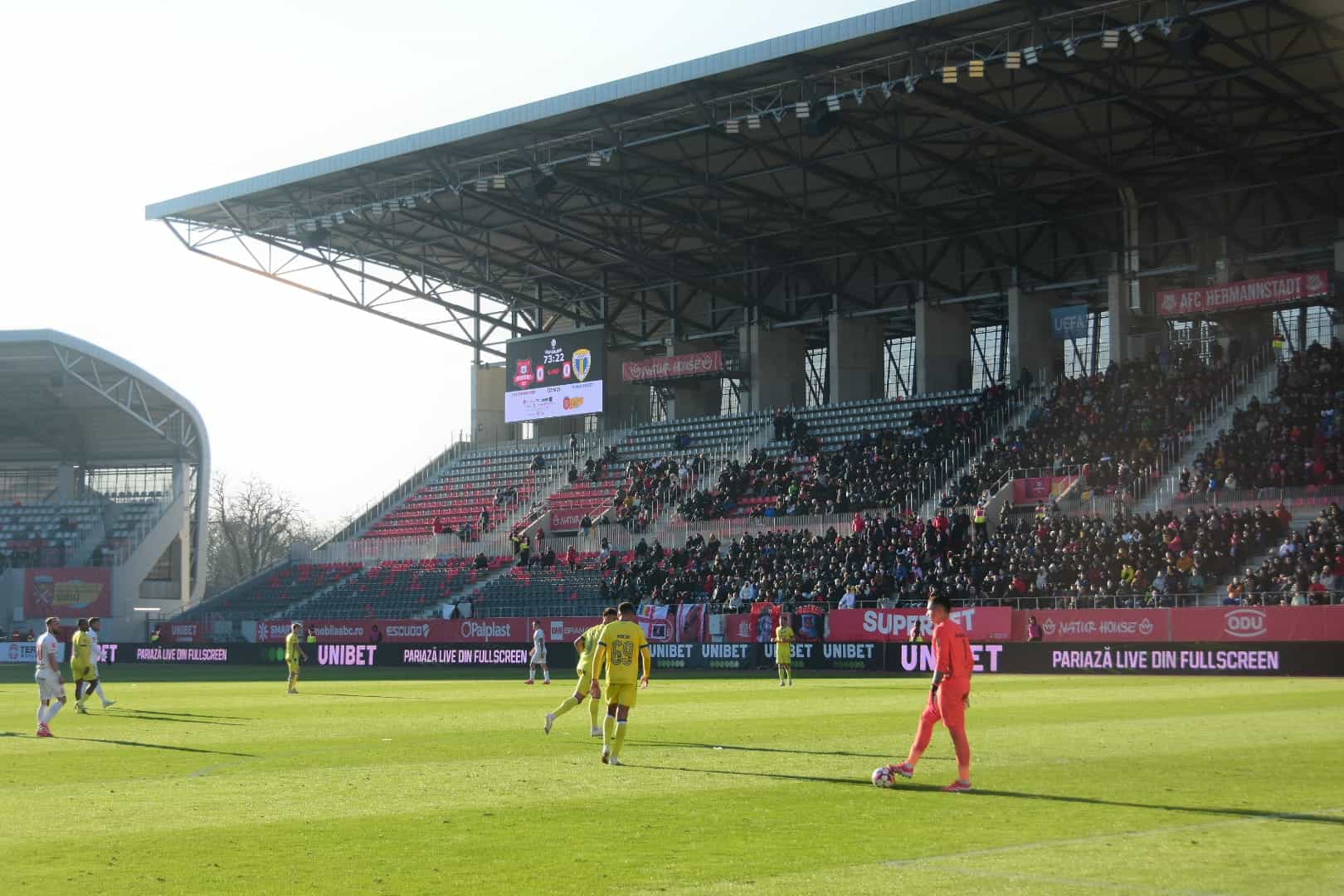 Sibiul egalat în prelungiri de Petrolul. FC Hermannstadt, șanse infime să mai prindă play-off-ul (video foto).