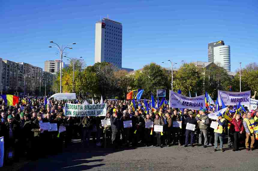 Protest al silvicultorilor toată țara. Se demarează și o grevă de avertisment