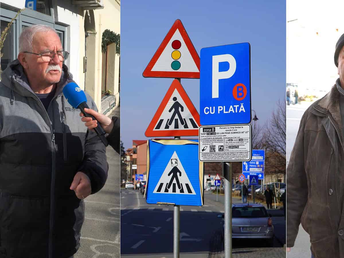 Sibienii dezaprobă decizia Primăriei de a scumpi tarifele de parcare. “Problema e ca nu sunt nici locuri destule” (video)