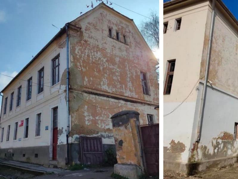 Reparații majore la o școală din județul Sibiu. Are risc seismic mare